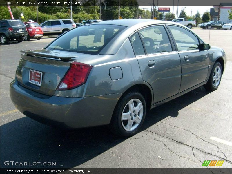 Storm Gray / Gray 2006 Saturn ION 2 Sedan