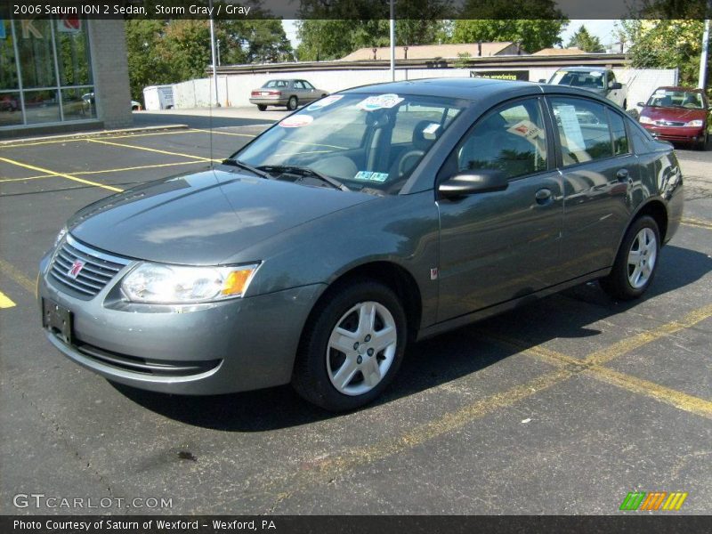 Storm Gray / Gray 2006 Saturn ION 2 Sedan