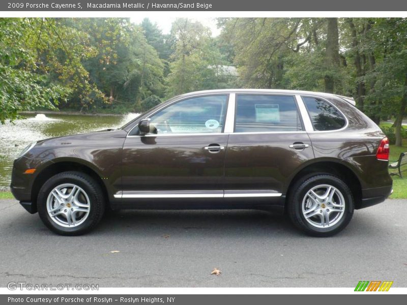 Macadamia Metallic / Havanna/Sand Beige 2009 Porsche Cayenne S
