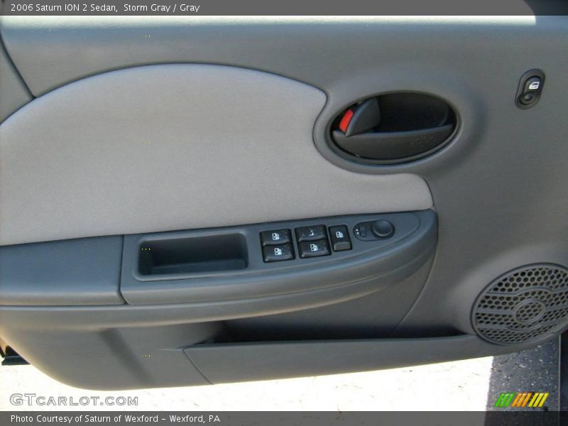 Storm Gray / Gray 2006 Saturn ION 2 Sedan