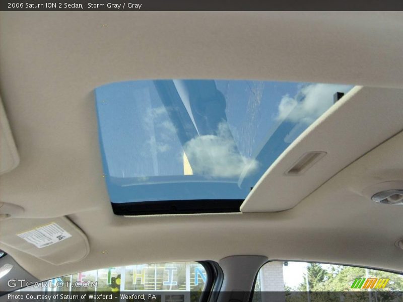 Storm Gray / Gray 2006 Saturn ION 2 Sedan
