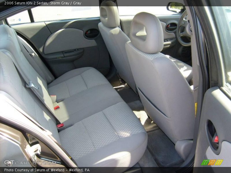Storm Gray / Gray 2006 Saturn ION 2 Sedan