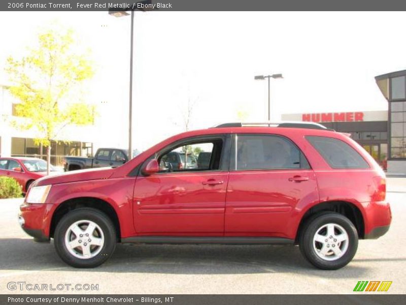 Fever Red Metallic / Ebony Black 2006 Pontiac Torrent