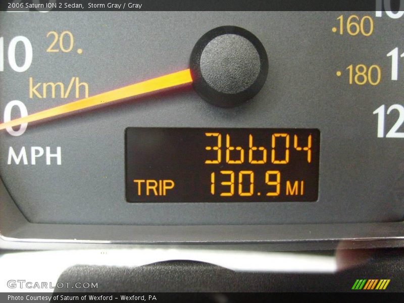 Storm Gray / Gray 2006 Saturn ION 2 Sedan
