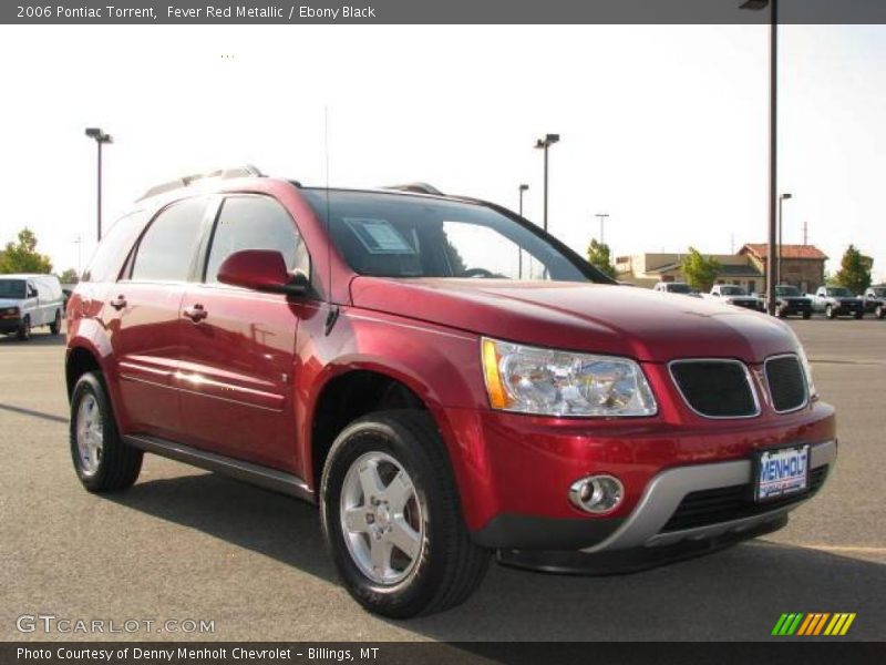 Fever Red Metallic / Ebony Black 2006 Pontiac Torrent