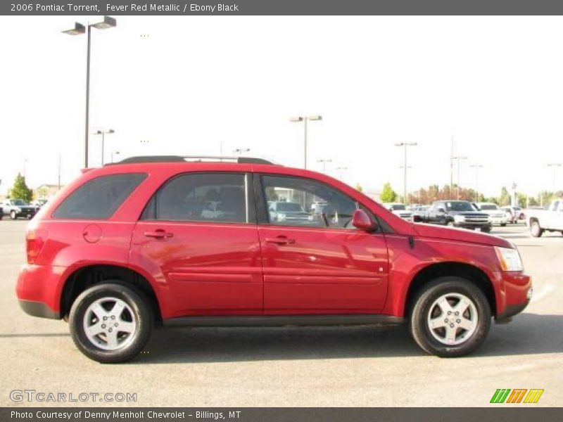 Fever Red Metallic / Ebony Black 2006 Pontiac Torrent