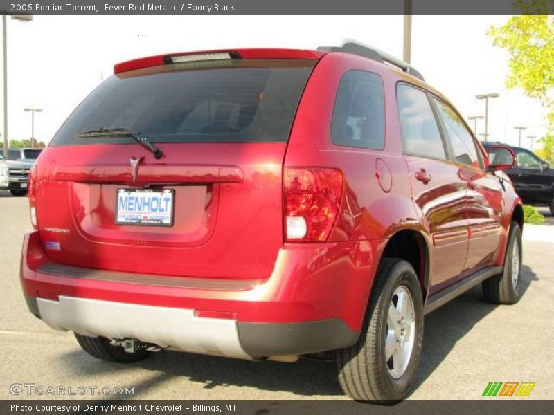 Fever Red Metallic / Ebony Black 2006 Pontiac Torrent