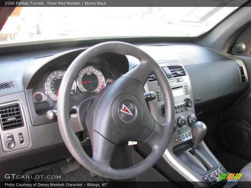 Fever Red Metallic / Ebony Black 2006 Pontiac Torrent