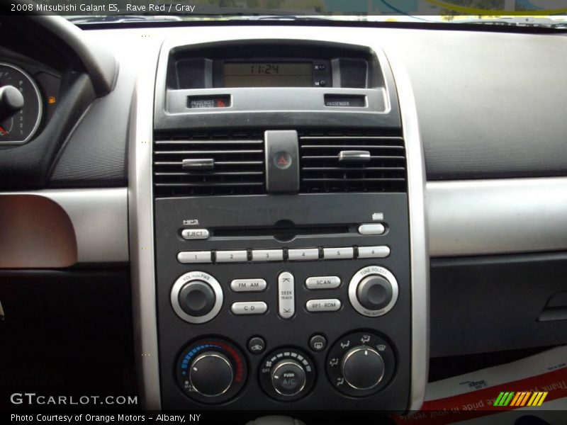 Rave Red / Gray 2008 Mitsubishi Galant ES