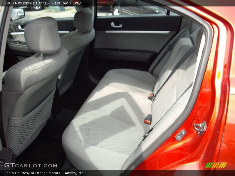 Rave Red / Gray 2008 Mitsubishi Galant ES