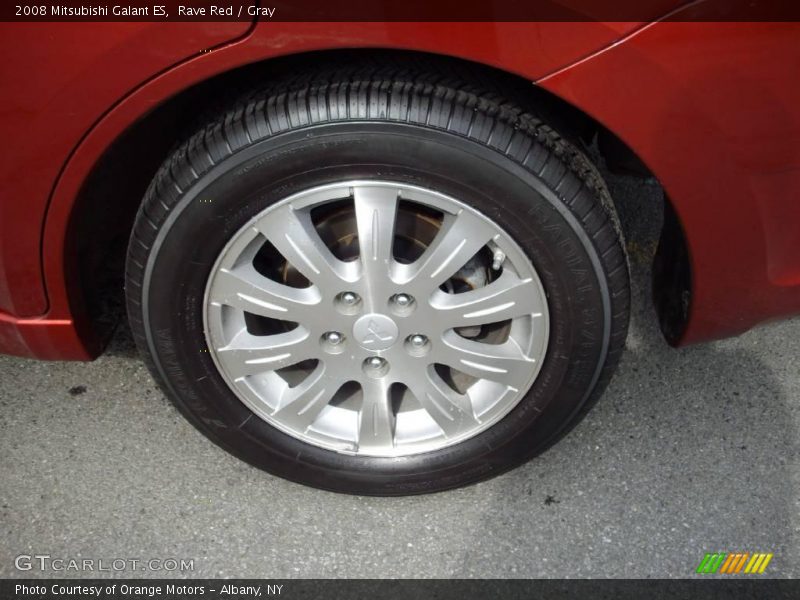 Rave Red / Gray 2008 Mitsubishi Galant ES