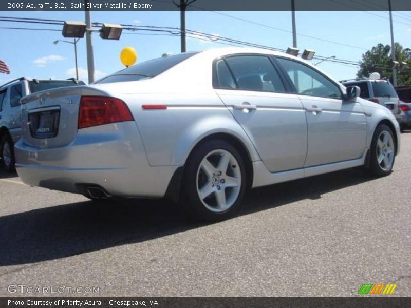 Satin Silver Metallic / Ebony 2005 Acura TL 3.2