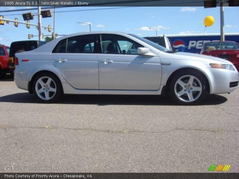 Satin Silver Metallic / Ebony 2005 Acura TL 3.2