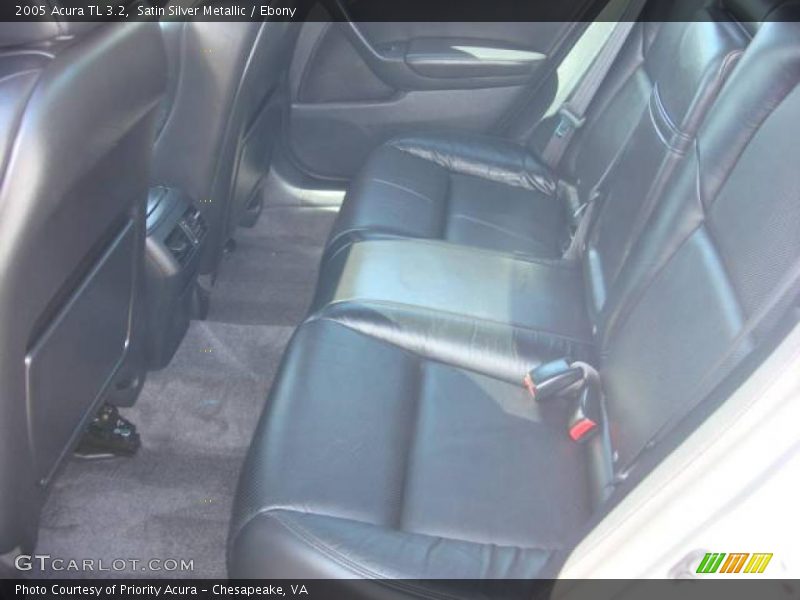 Satin Silver Metallic / Ebony 2005 Acura TL 3.2