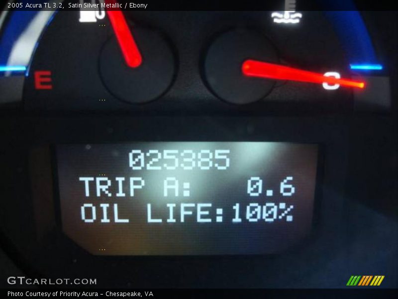 Satin Silver Metallic / Ebony 2005 Acura TL 3.2