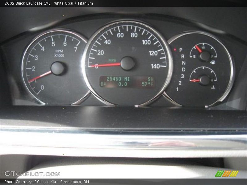 White Opal / Titanium 2009 Buick LaCrosse CXL