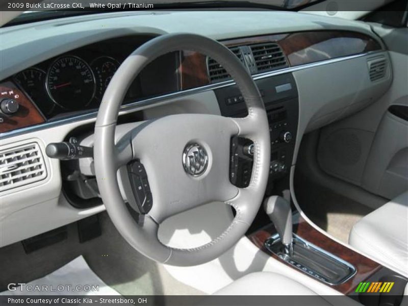 White Opal / Titanium 2009 Buick LaCrosse CXL