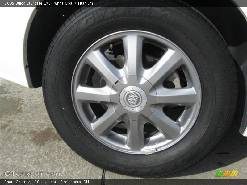 White Opal / Titanium 2009 Buick LaCrosse CXL