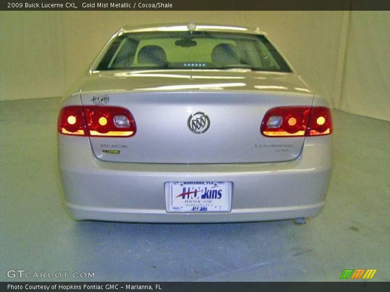 Gold Mist Metallic / Cocoa/Shale 2009 Buick Lucerne CXL