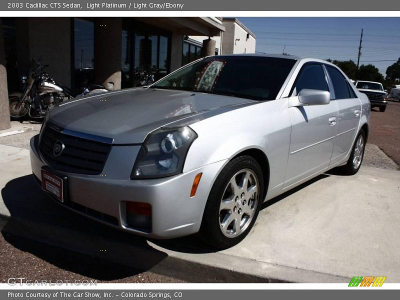Light Platinum / Light Gray/Ebony 2003 Cadillac CTS Sedan