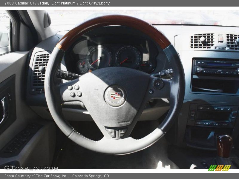 Light Platinum / Light Gray/Ebony 2003 Cadillac CTS Sedan