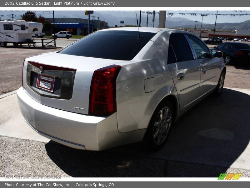 Light Platinum / Light Gray/Ebony 2003 Cadillac CTS Sedan