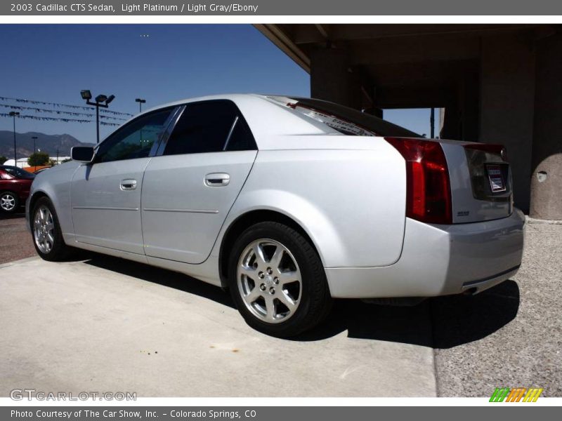 Light Platinum / Light Gray/Ebony 2003 Cadillac CTS Sedan
