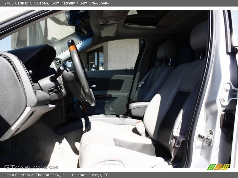 Light Platinum / Light Gray/Ebony 2003 Cadillac CTS Sedan