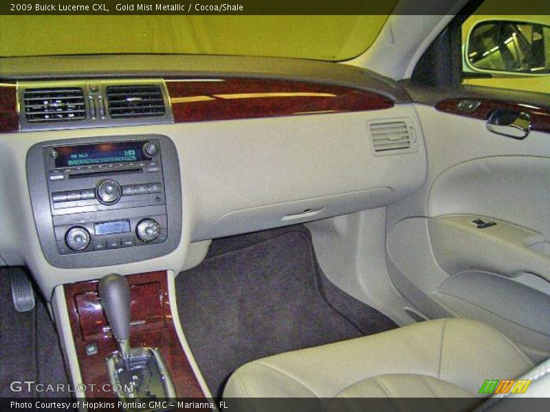 Gold Mist Metallic / Cocoa/Shale 2009 Buick Lucerne CXL