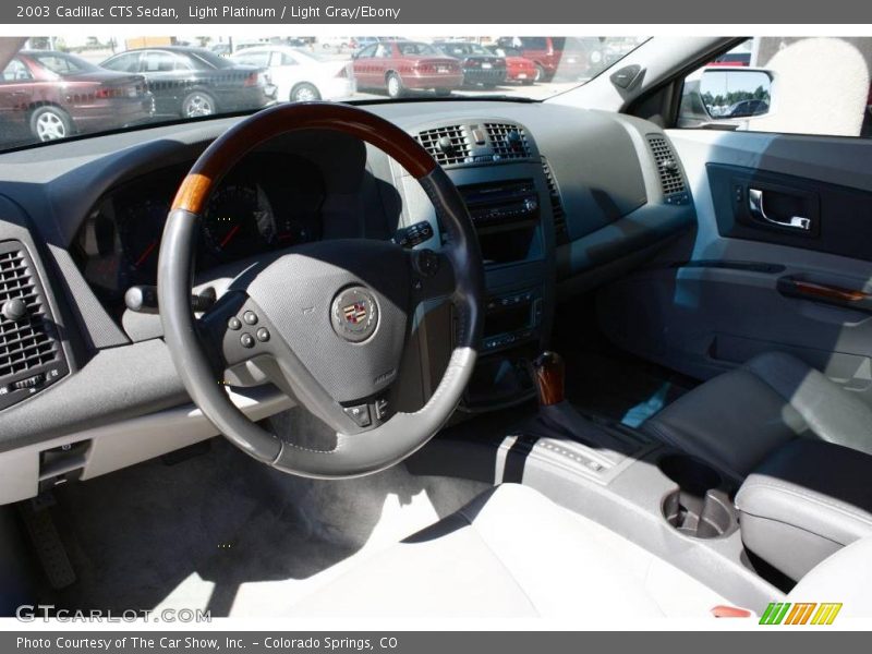 Light Platinum / Light Gray/Ebony 2003 Cadillac CTS Sedan