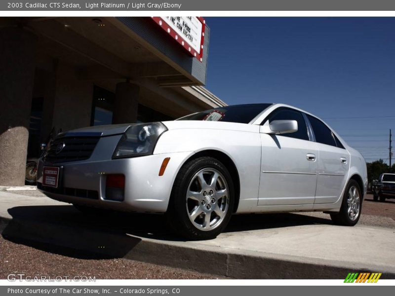 Light Platinum / Light Gray/Ebony 2003 Cadillac CTS Sedan
