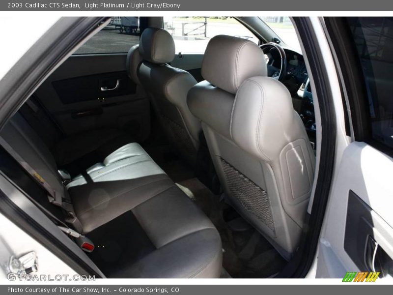 Light Platinum / Light Gray/Ebony 2003 Cadillac CTS Sedan