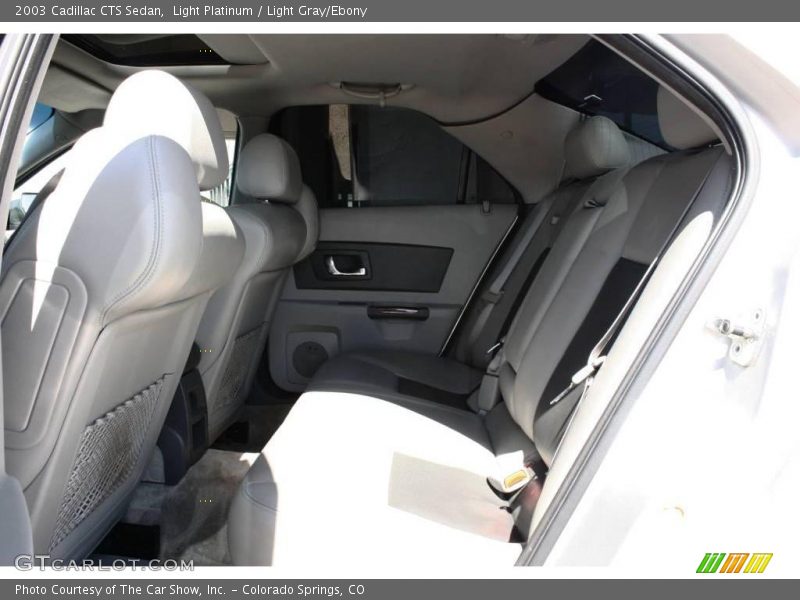 Light Platinum / Light Gray/Ebony 2003 Cadillac CTS Sedan