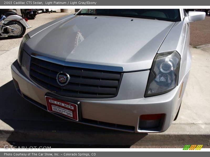 Light Platinum / Light Gray/Ebony 2003 Cadillac CTS Sedan
