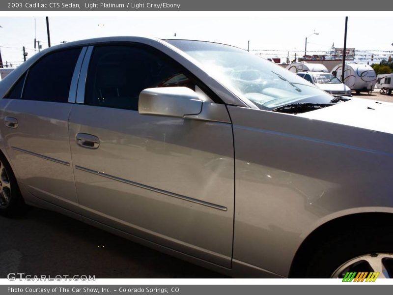 Light Platinum / Light Gray/Ebony 2003 Cadillac CTS Sedan