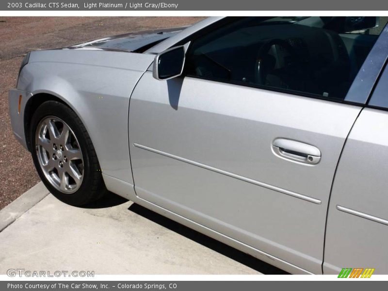 Light Platinum / Light Gray/Ebony 2003 Cadillac CTS Sedan