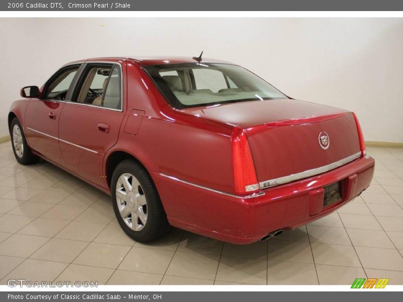 Crimson Pearl / Shale 2006 Cadillac DTS