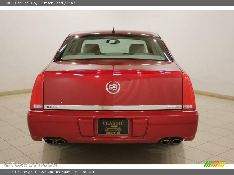Crimson Pearl / Shale 2006 Cadillac DTS