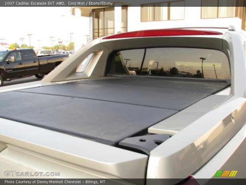 Gold Mist / Ebony/Ebony 2007 Cadillac Escalade EXT AWD