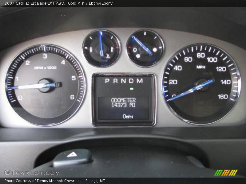 Gold Mist / Ebony/Ebony 2007 Cadillac Escalade EXT AWD