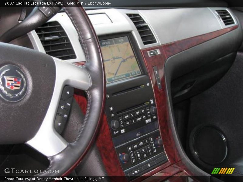Gold Mist / Ebony/Ebony 2007 Cadillac Escalade EXT AWD