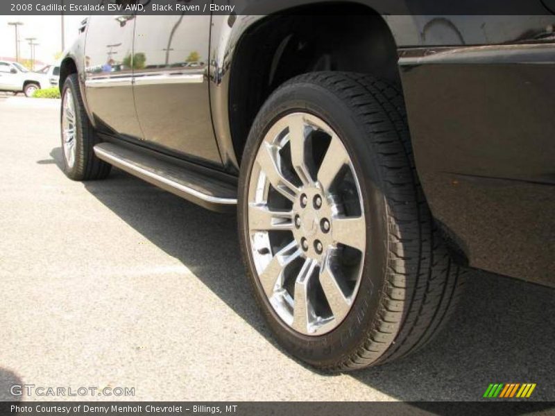 Black Raven / Ebony 2008 Cadillac Escalade ESV AWD