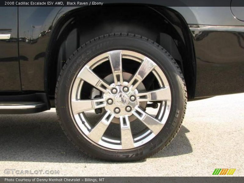 Black Raven / Ebony 2008 Cadillac Escalade ESV AWD
