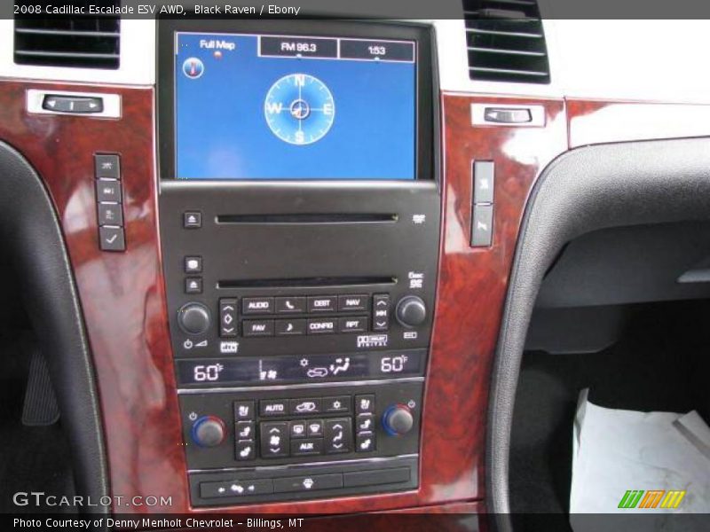 Black Raven / Ebony 2008 Cadillac Escalade ESV AWD