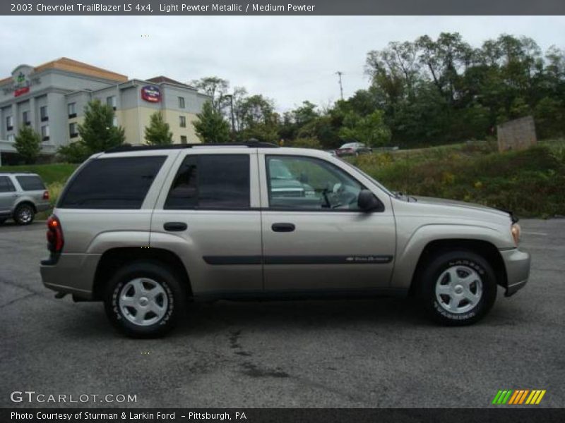 Light Pewter Metallic / Medium Pewter 2003 Chevrolet TrailBlazer LS 4x4