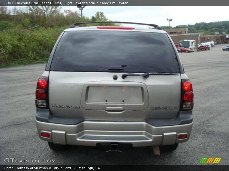 Light Pewter Metallic / Medium Pewter 2003 Chevrolet TrailBlazer LS 4x4