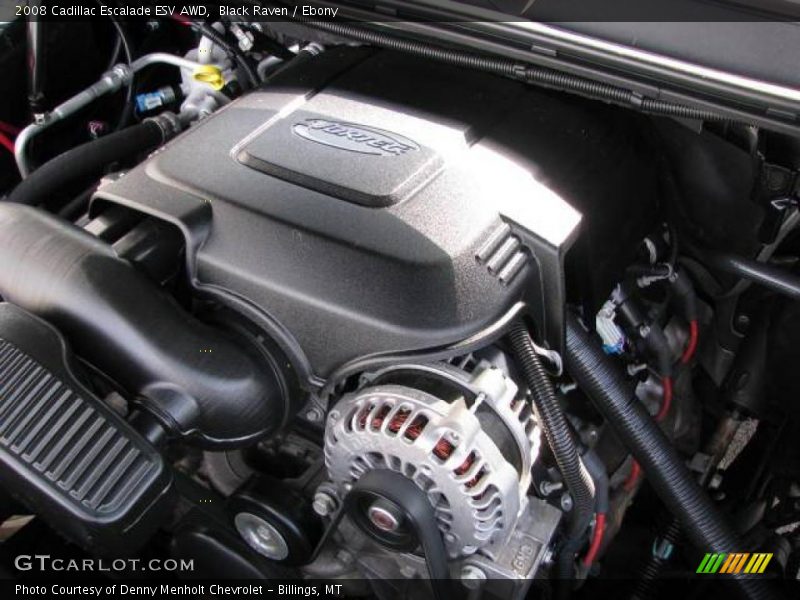 Black Raven / Ebony 2008 Cadillac Escalade ESV AWD