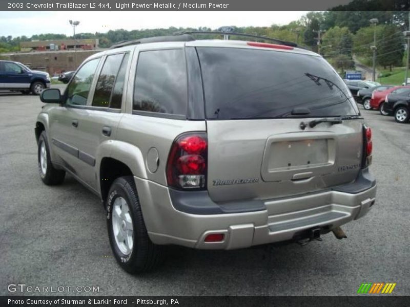 Light Pewter Metallic / Medium Pewter 2003 Chevrolet TrailBlazer LS 4x4