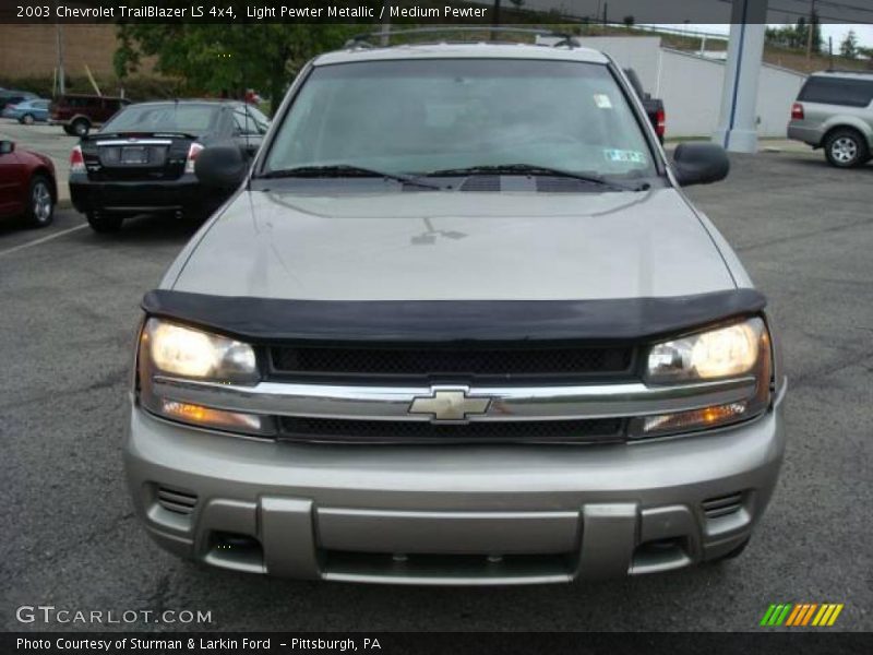 Light Pewter Metallic / Medium Pewter 2003 Chevrolet TrailBlazer LS 4x4