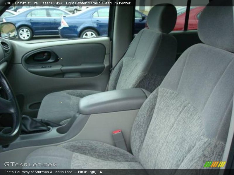 Light Pewter Metallic / Medium Pewter 2003 Chevrolet TrailBlazer LS 4x4